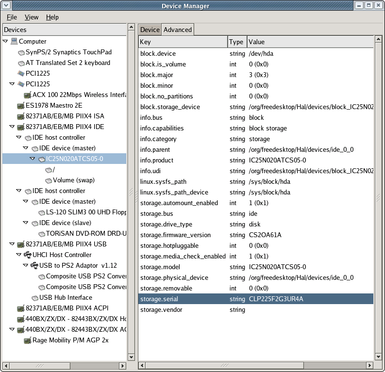 HAL 0.5.11 Specification